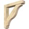 Ekena Millwork Funston Craftsman Rough Sawn Bracket w/ Offset Brace, Douglas Fir, 6"W x 34"D x 34"H BKT0604X34X34FST04RDF - alternate 1